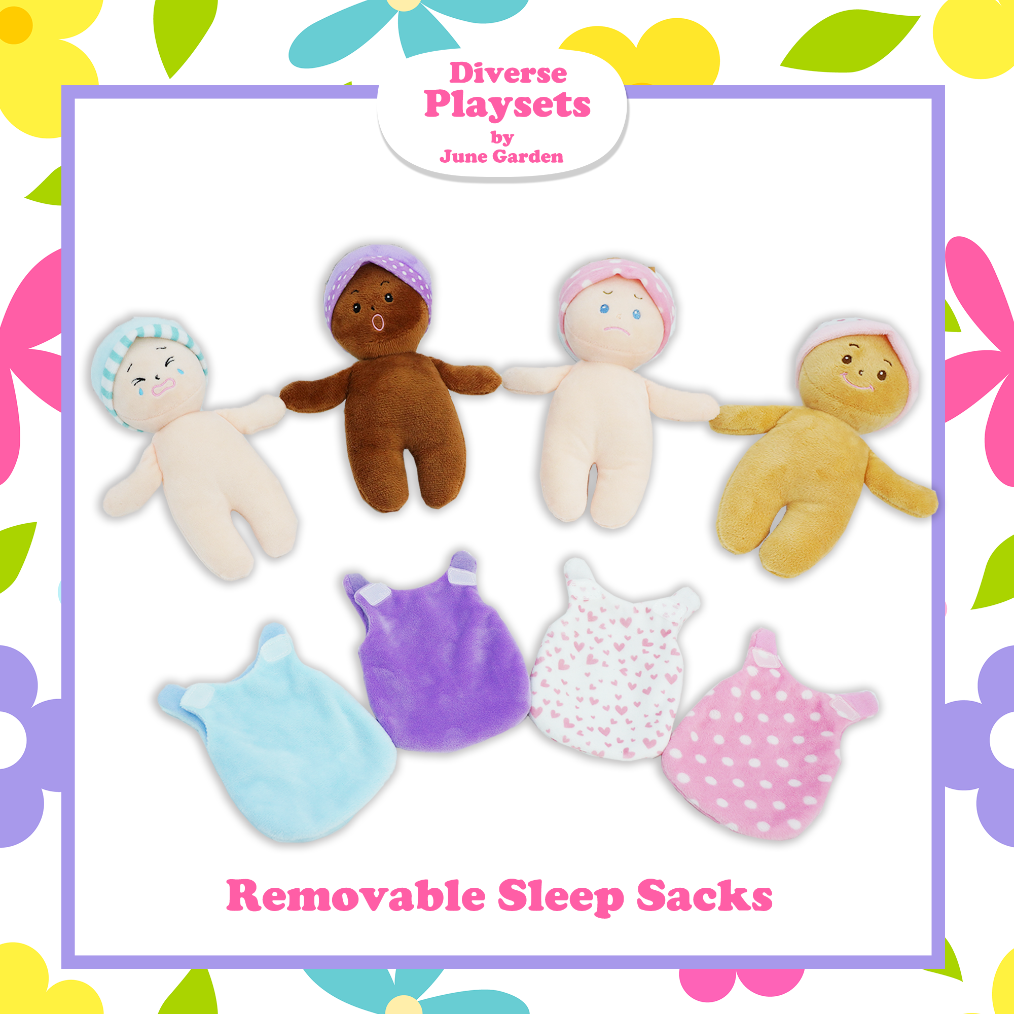 My First Basket Plush Baby Doll Set – The Care Cart